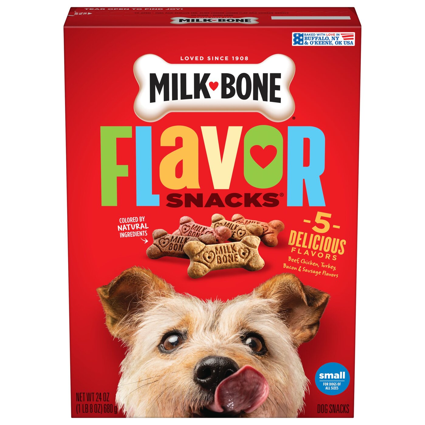Milk-Bone® Flavor Snacks® Small Dog Biscuits